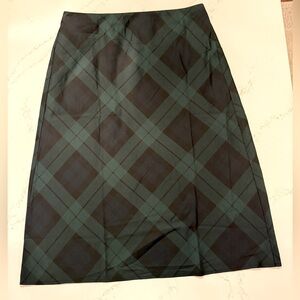 J Crew tartan plaid skirt